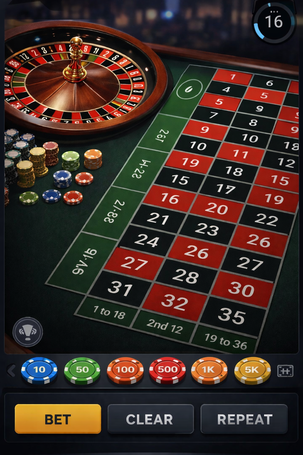 Casino Bonus game